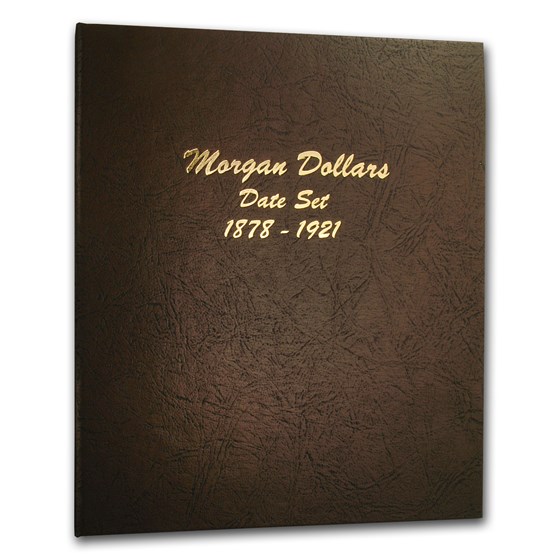 Dansco Album #7171 - Morgan Dollars 1878-1921 Date Set Dansco Album #7171 - Morgan Dollars 1878-1921 Date Set